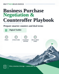 BTB Business Purchase Negotiation & Counteroffer Playbook cover