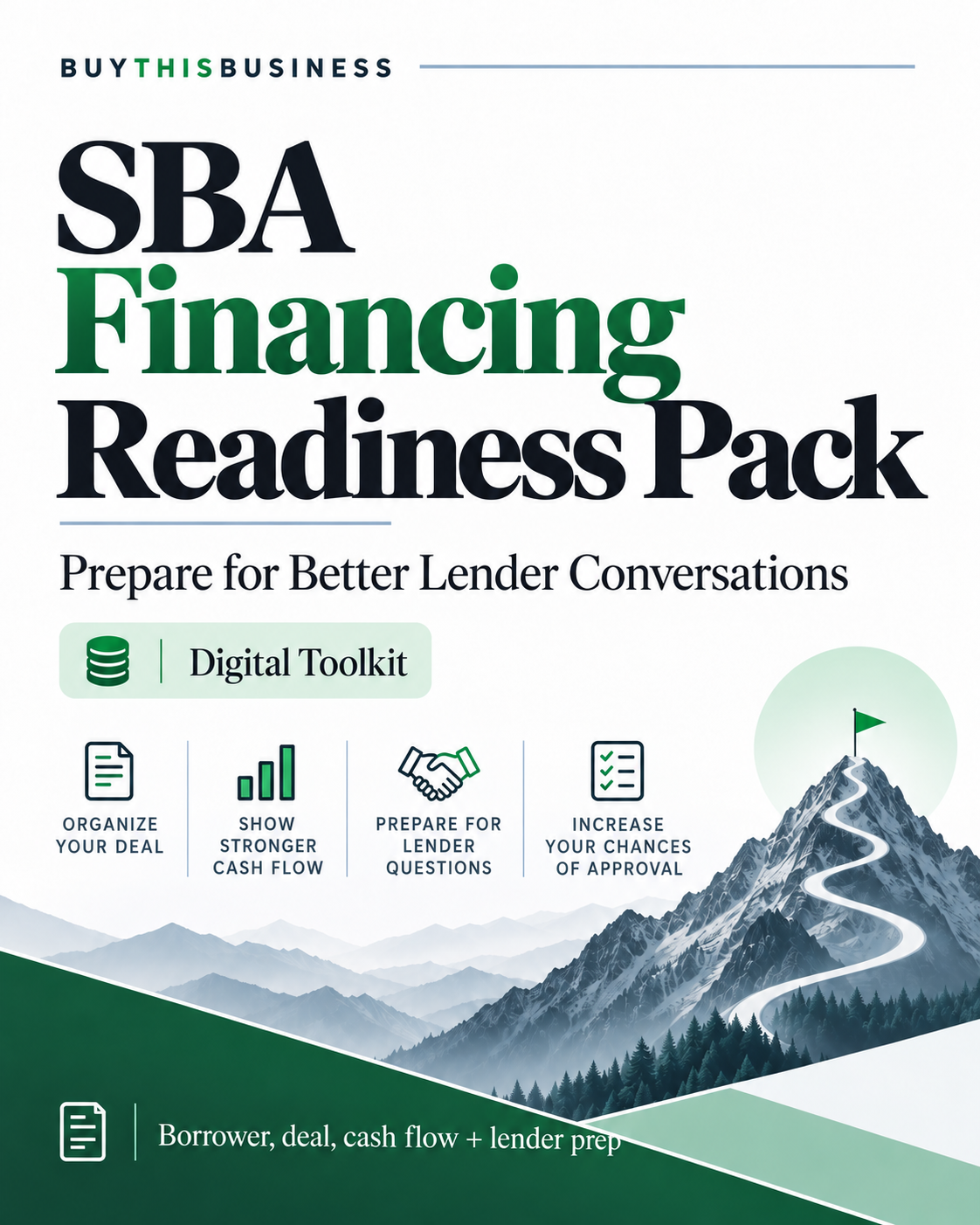 BTB SBA Financing Readiness Pack cover